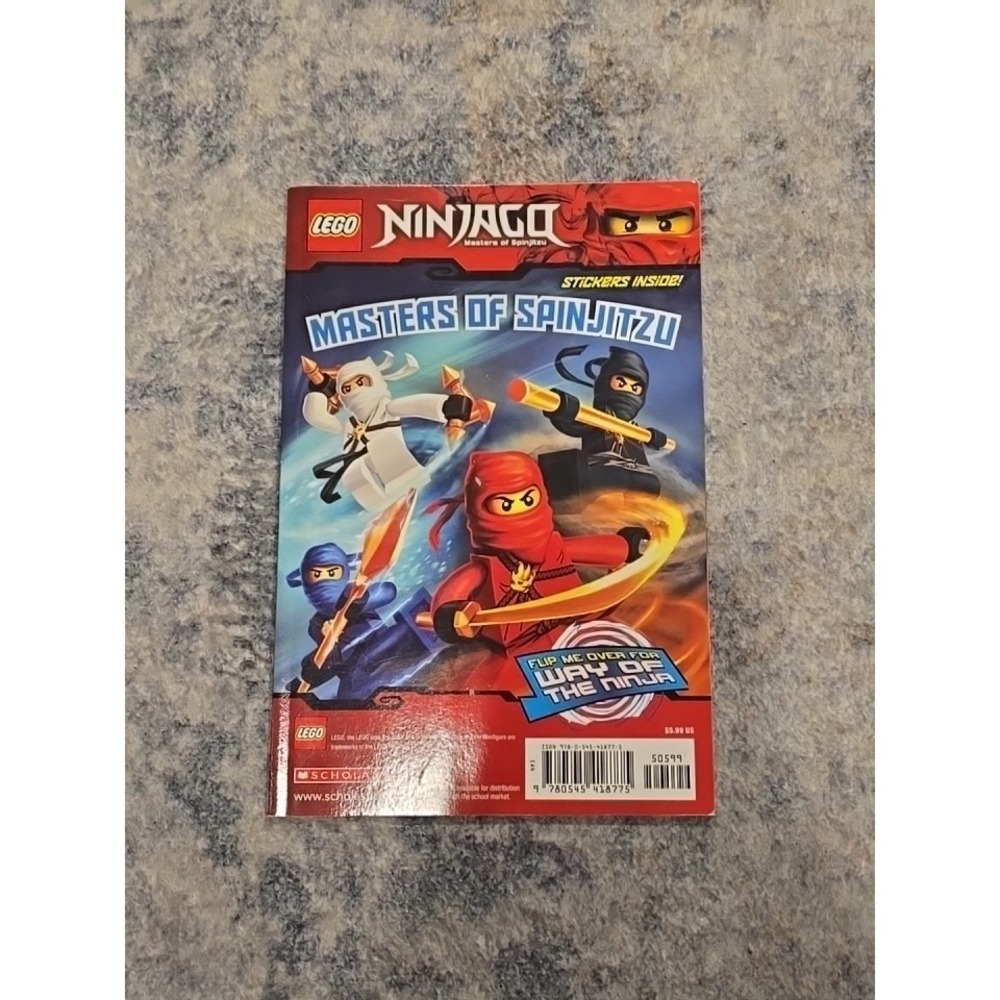 Lego Ninjago Paperback Way Of The Ninja With Stickers